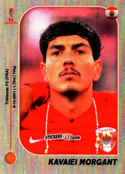 Sticker Kavai'ei Morgant - World Cup U-20 Poland 2019 n. 65 - Gloria Editions