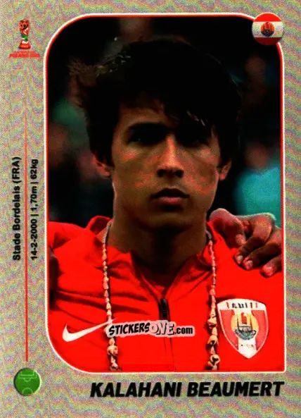 Sticker Kalahani Beaumert - World Cup U-20 Poland 2019 n. 68 - Gloria Editions