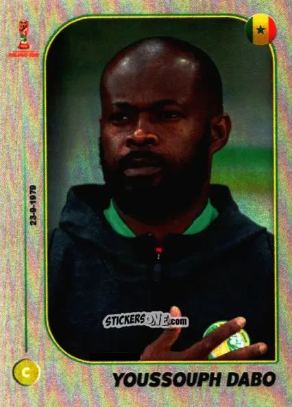 Sticker Coach: Youssouph Dabo - World Cup U-20 Poland 2019 n. 74 - Gloria Editions