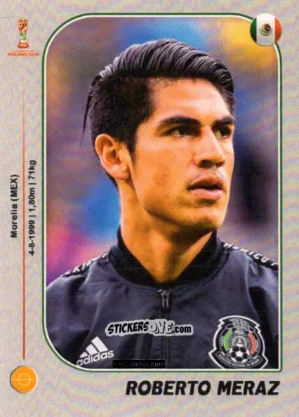 Sticker Roberto Meraz - World Cup U-20 Poland 2019 n. 103 - Gloria Editions