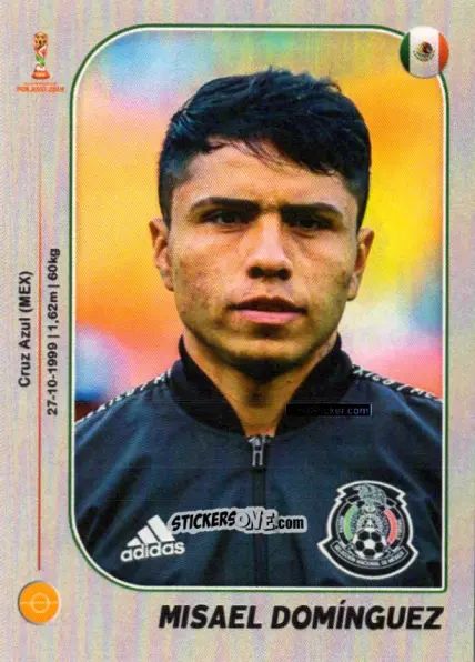 Sticker Misael Domínguez - World Cup U-20 Poland 2019 n. 104 - Gloria Editions