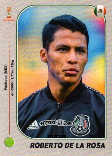 Sticker Roberto de la Rosa - World Cup U-20 Poland 2019 n. 110 - Gloria Editions