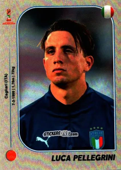 Sticker Luca Pellegrini - World Cup U-20 Poland 2019 n. 118 - Gloria Editions