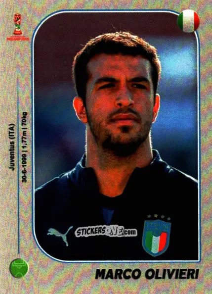 Sticker Marco Olivieri - World Cup U-20 Poland 2019 n. 127 - Gloria Editions