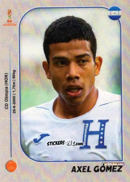Sticker Axel Gómez - World Cup U-20 Poland 2019 n. 177 - Gloria Editions