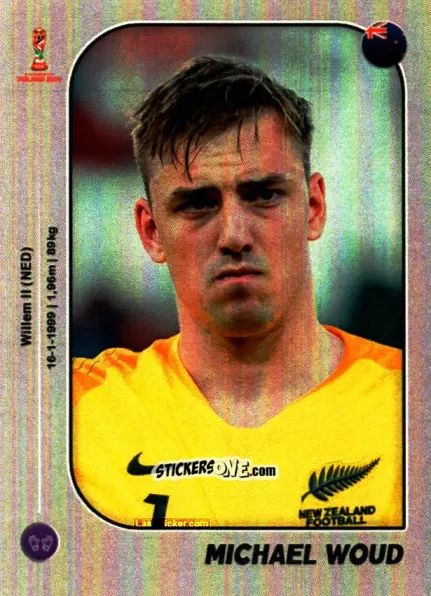 Sticker Michael Woud - World Cup U-20 Poland 2019 n. 190 - Gloria Editions
