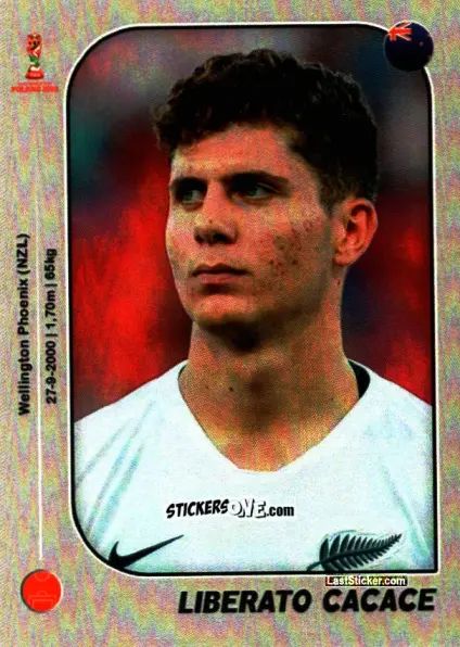 Sticker Liberato Cacace - World Cup U-20 Poland 2019 n. 192 - Gloria Editions