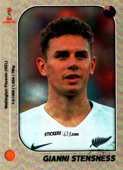 Sticker Gianni Stensness - World Cup U-20 Poland 2019 n. 197 - Gloria Editions