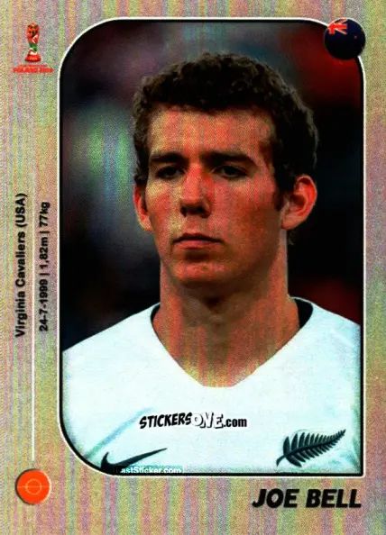 Sticker Joe Bell - World Cup U-20 Poland 2019 n. 198 - Gloria Editions