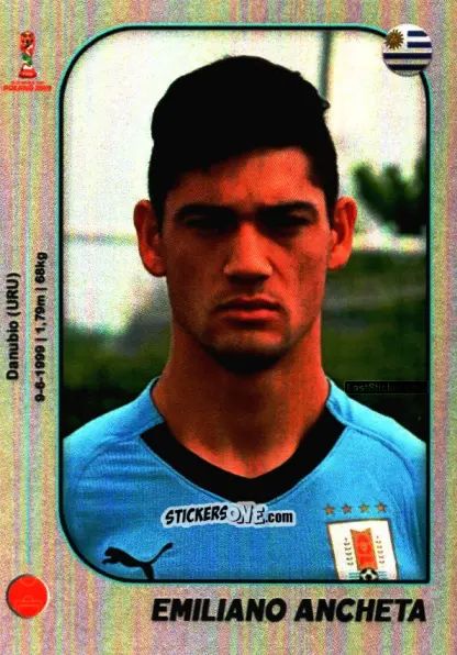 Figurina Emiliano Ancheta - World Cup U-20 Poland 2019 n. 214 - Gloria Editions