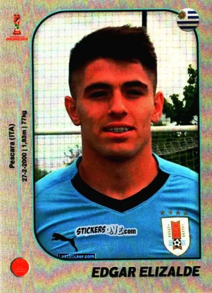 Cromo Edgar Elizalde - World Cup U-20 Poland 2019 n. 215 - Gloria Editions