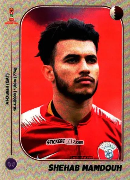 Sticker Shehab Mamdouh - World Cup U-20 Poland 2019 n. 247 - Gloria Editions