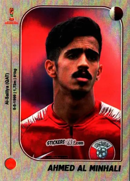 Sticker Ahmed Al Minhali - World Cup U-20 Poland 2019 n. 248 - Gloria Editions