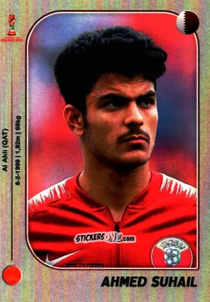 Sticker Ahmed Suhail - World Cup U-20 Poland 2019 n. 249 - Gloria Editions