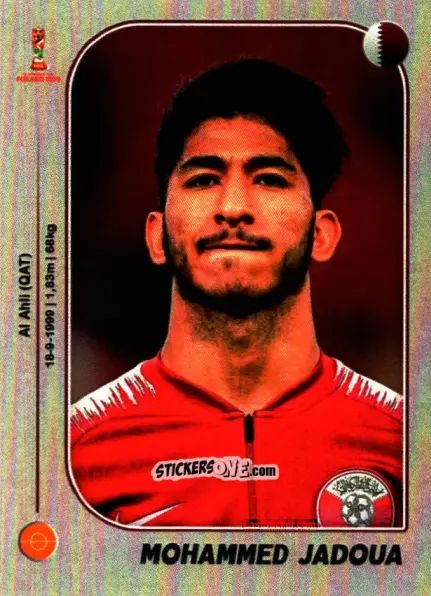 Sticker Mohammed Jadoua - World Cup U-20 Poland 2019 n. 257 - Gloria Editions