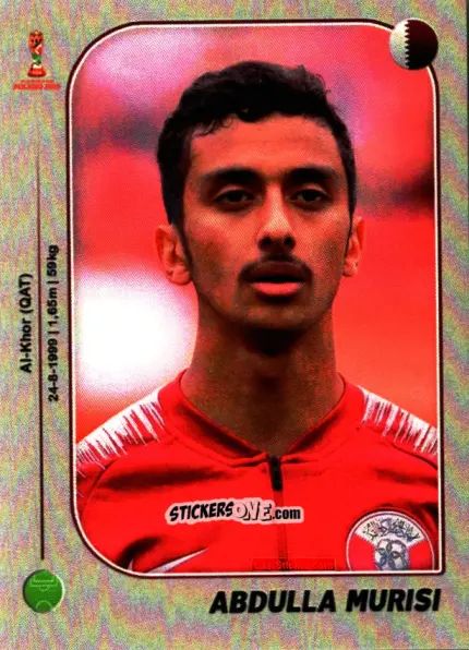 Sticker Abdula Murisi - World Cup U-20 Poland 2019 n. 258 - Gloria Editions