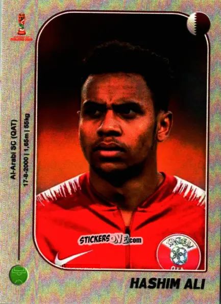 Sticker Hashim Ali - World Cup U-20 Poland 2019 n. 259 - Gloria Editions