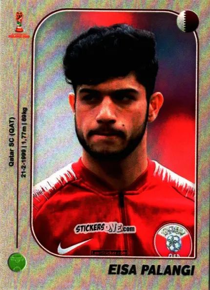 Sticker Eisa Palangi - World Cup U-20 Poland 2019 n. 261 - Gloria Editions