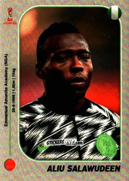 Sticker Aliu Salawudeen - World Cup U-20 Poland 2019 n. 269 - Gloria Editions
