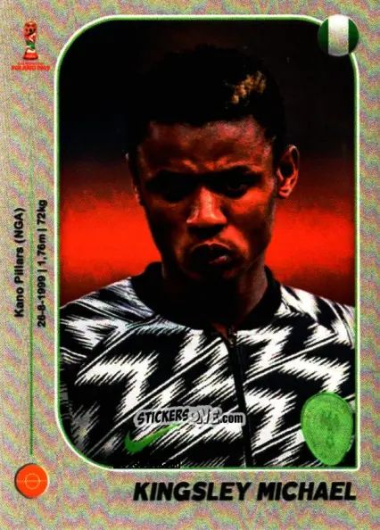 Sticker Kingsley Michael - World Cup U-20 Poland 2019 n. 272 - Gloria Editions