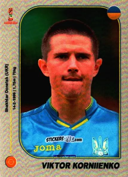 Sticker Viktor Korniyenko - World Cup U-20 Poland 2019 n. 295 - Gloria Editions