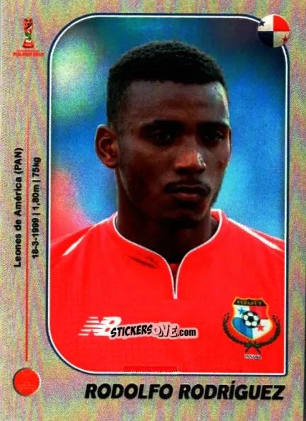 Sticker Rodolfo Rodríguez - World Cup U-20 Poland 2019 n. 324 - Gloria Editions