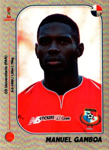 Sticker Manuel Gamboa - World Cup U-20 Poland 2019 n. 326 - Gloria Editions