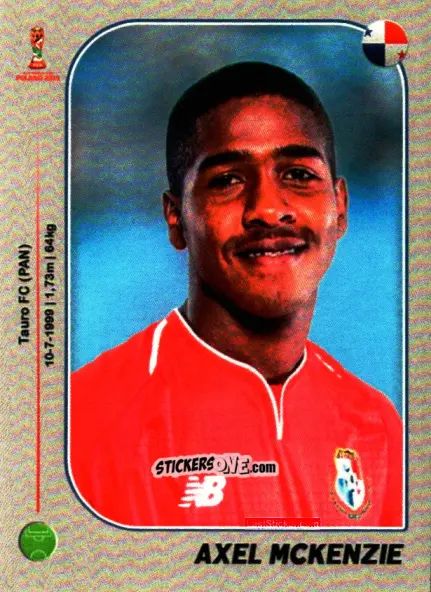 Sticker Axel McKenzie - World Cup U-20 Poland 2019 n. 337 - Gloria Editions