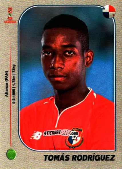 Sticker Tomás Rodríguez - World Cup U-20 Poland 2019 n. 338 - Gloria Editions
