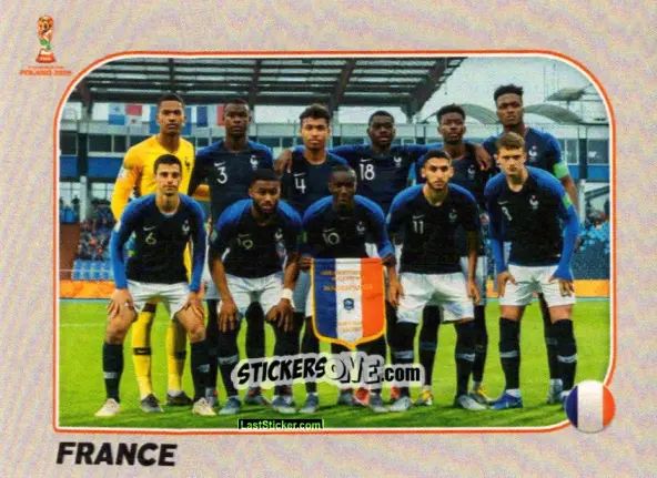 Sticker Team - World Cup U-20 Poland 2019 n. 360 - Gloria Editions