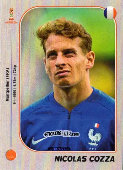 Figurina Nicolas Cozza - World Cup U-20 Poland 2019 n. 365 - Gloria Editions