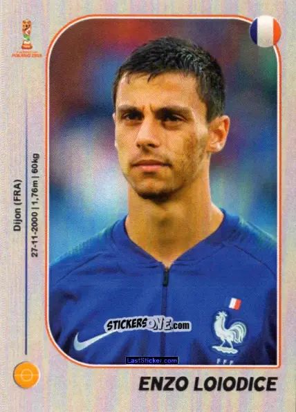 Sticker Enzo Loiodice - World Cup U-20 Poland 2019 n. 369 - Gloria Editions