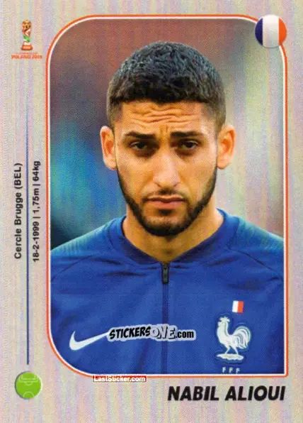 Sticker Nabil Alioui - World Cup U-20 Poland 2019 n. 376 - Gloria Editions