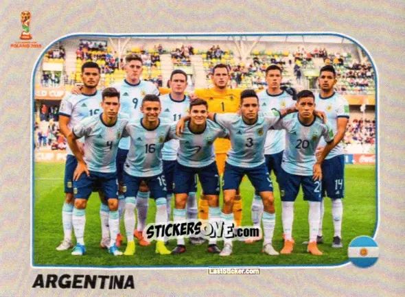 Sticker Team - World Cup U-20 Poland 2019 n. 436 - Gloria Editions