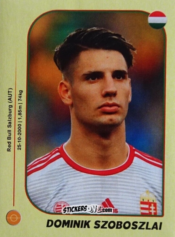 Cromo Domink Szoboszlai - World Cup U-20 Poland 2019 n. 480 - Gloria Editions