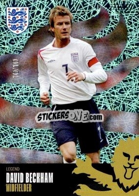 Cromo David Beckham - The Best of England 2022 - Panini