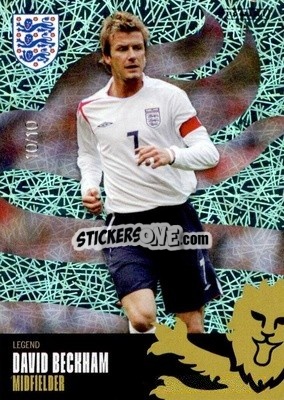 Sticker David Beckham - The Best of England 2022 n. 45glf - Panini