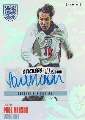 Sticker Paul Merson - The Best of England 2022 - Panini