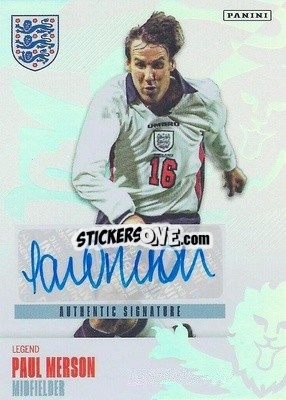 Sticker Paul Merson - The Best of England 2022 n. A-PM - Panini