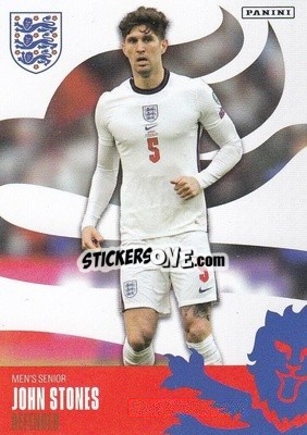 Sticker John Stones - The Best of England 2022 n. 8 - Panini