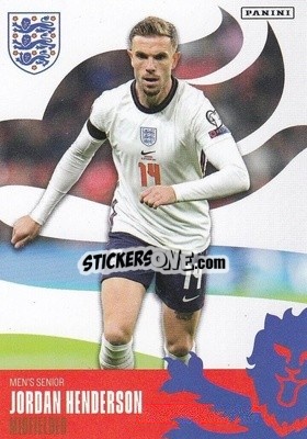 Sticker Jordan Henderson - The Best of England 2022 n. 12 - Panini