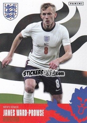 Sticker James Ward-Prowse - The Best of England 2022 n. 16 - Panini
