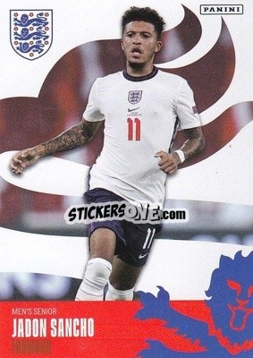 Sticker Jadon Sancho - The Best of England 2022 n. 21 - Panini