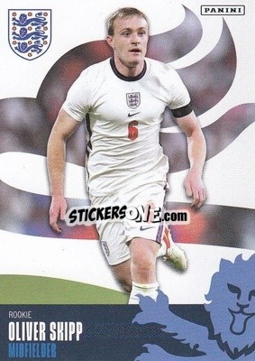 Cromo Oliver Skipp - The Best of England 2022 - Panini