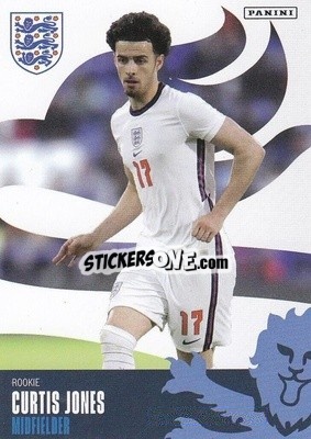 Sticker Curtis Jones - The Best of England 2022 n. 30 - Panini