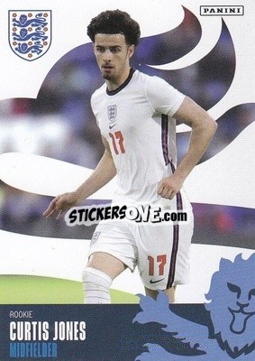 Cromo Curtis Jones - The Best of England 2022 - Panini