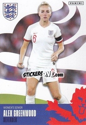 Sticker Alex Greenwood - The Best of England 2022 n. 36 - Panini