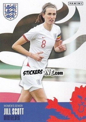 Sticker Jill Scott - The Best of England 2022 n. 38 - Panini