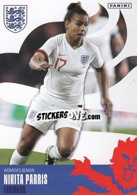 Sticker Nikita Parris - The Best of England 2022 n. 43 - Panini