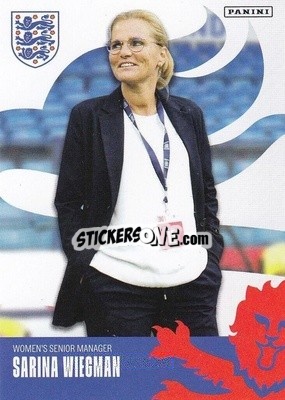 Cromo Sarina Wiegman (Manager) - The Best of England 2022 - Panini